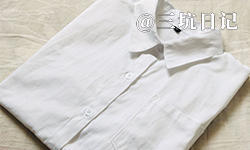 超简单的西式JK制服衬衫叠法教程（短袖）